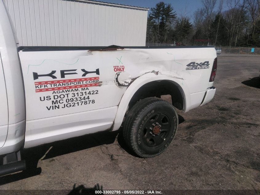 2018 RAM 2500 BIG HORN 3C6UR5JLXJG217878