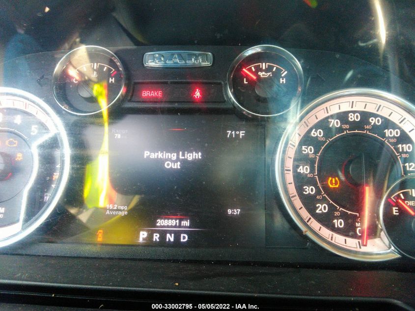 2018 RAM 2500 BIG HORN 3C6UR5JLXJG217878