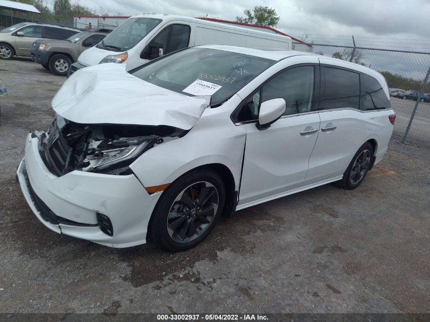 2022 HONDA ODYSSEY ELITE 5FNRL6H98NB041585