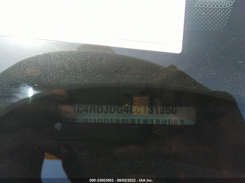 2020 DODGE DURANGO GT PLUS 1C4RDJDG4LC131850