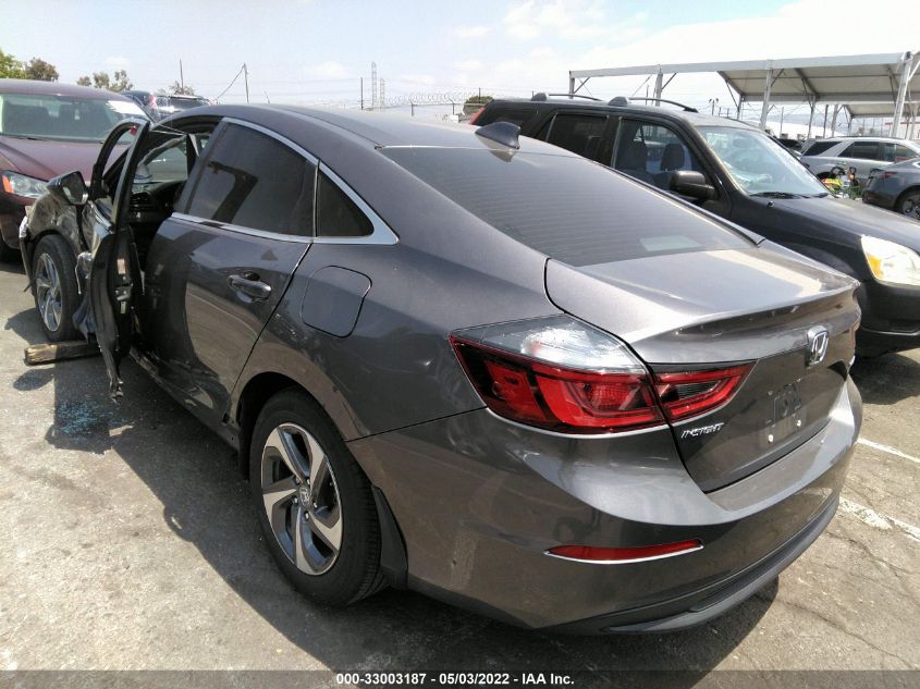 2019 HONDA INSIGHT EX 19XZE4F58KE033387