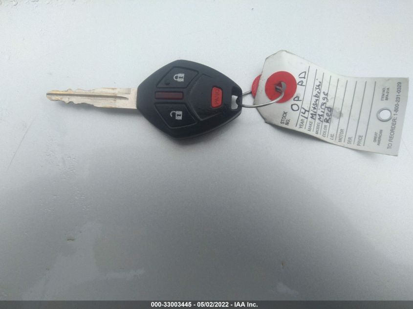 2014 MITSUBISHI MIRAGE DE ML32A3HJ4EH018615