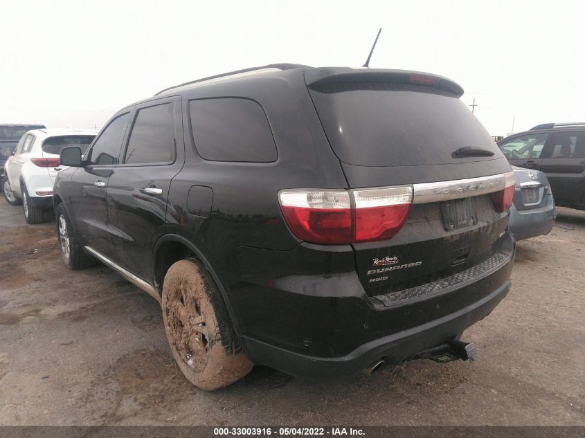 2013 DODGE DURANGO CREW 1C4SDJDT1DC554322