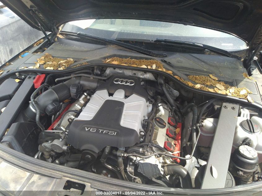 2013 AUDI A8 L 3.0L WAURGAFD2DN000929