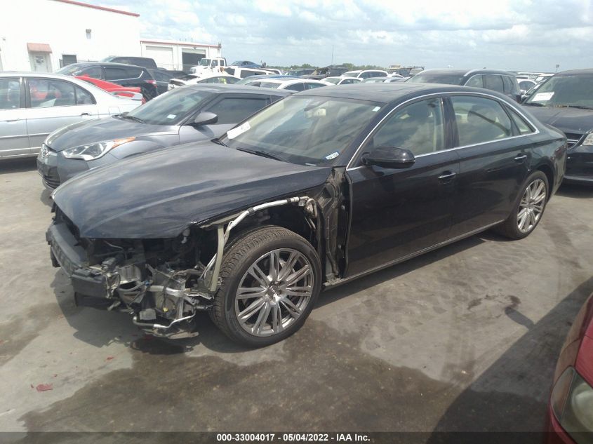 2013 AUDI A8 L 3.0L WAURGAFD2DN000929