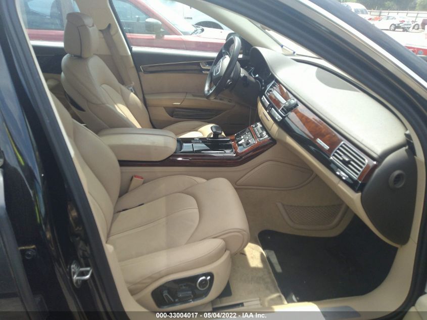 2013 AUDI A8 L 3.0L WAURGAFD2DN000929