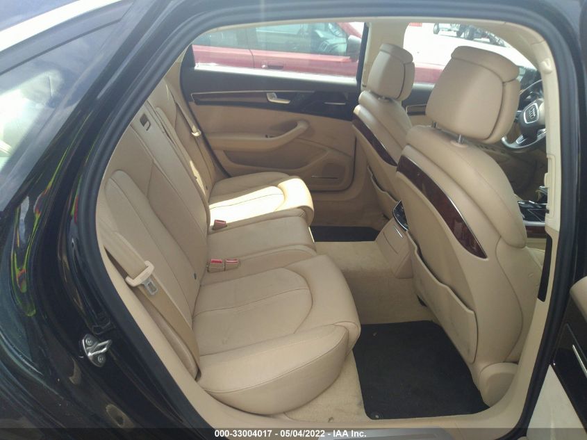 2013 AUDI A8 L 3.0L WAURGAFD2DN000929