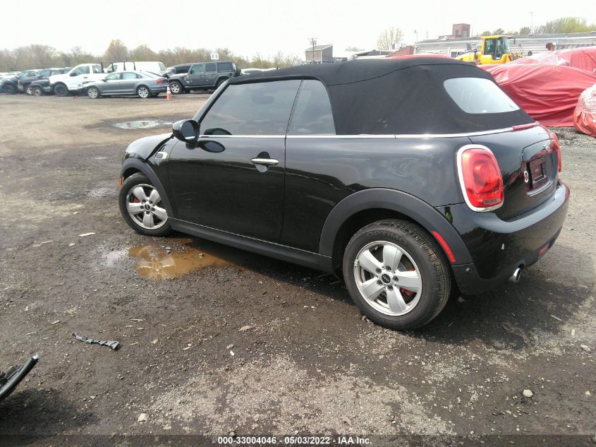 2021 MINI CONVERTIBLE COOPER WMWWJ3C09M3M92310