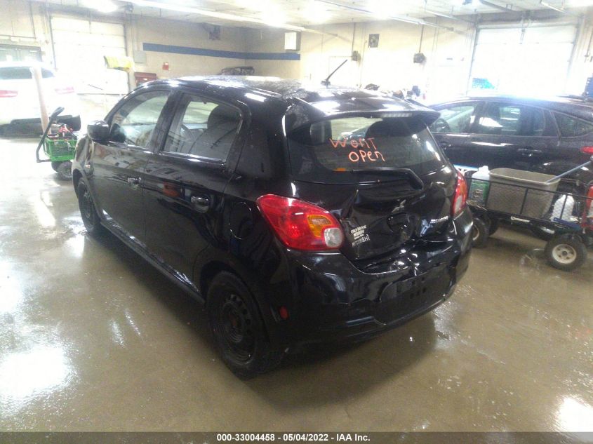 2015 MITSUBISHI MIRAGE DE/RF ML32A3HJ0FH031489
