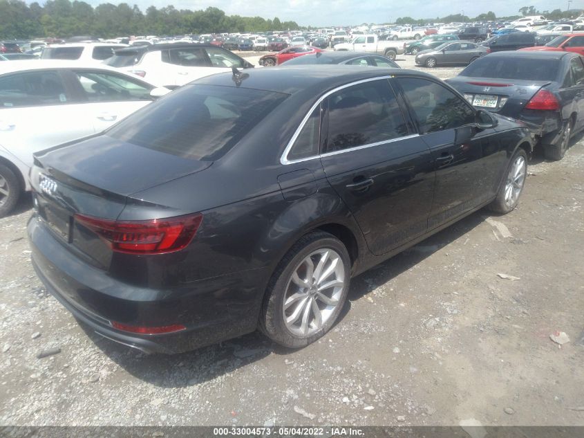 2019 AUDI A4 PREMIUM/TITANIUM PREMIUM WAUGMAF46KA089599