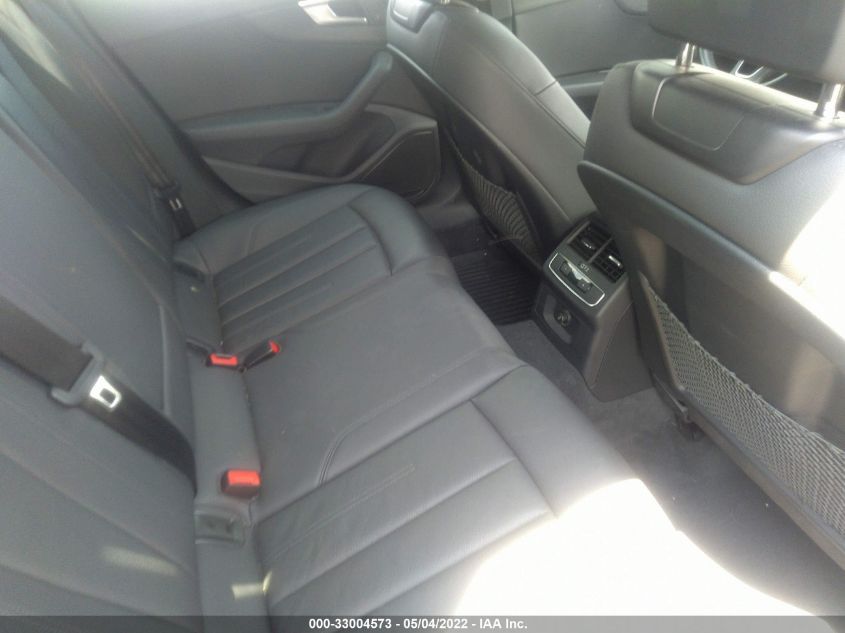 2019 AUDI A4 PREMIUM/TITANIUM PREMIUM WAUGMAF46KA089599