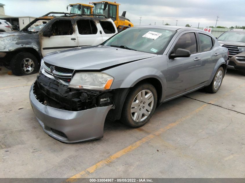 2014 DODGE AVENGER SE 1C3CDZAB8EN125784