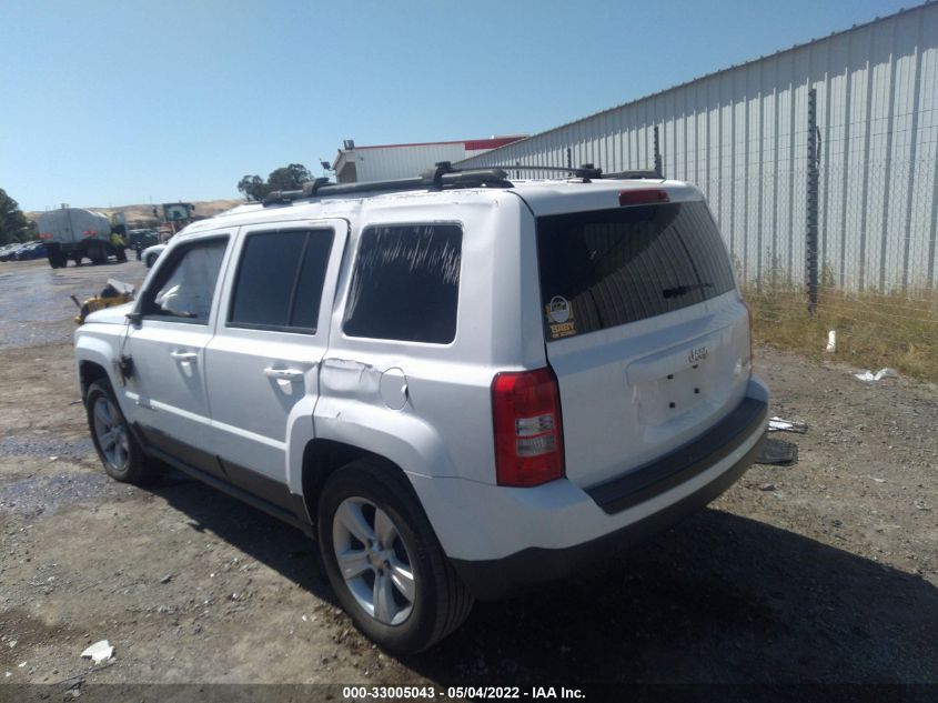 2014 JEEP PATRIOT LATITUDE 1C4NJPFA3ED531432