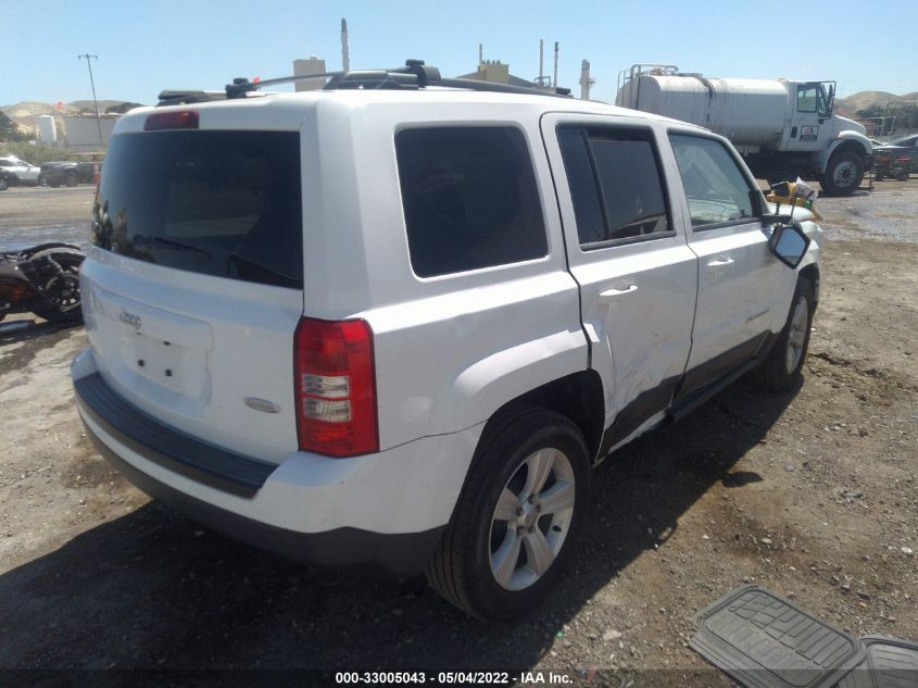 2014 JEEP PATRIOT LATITUDE 1C4NJPFA3ED531432