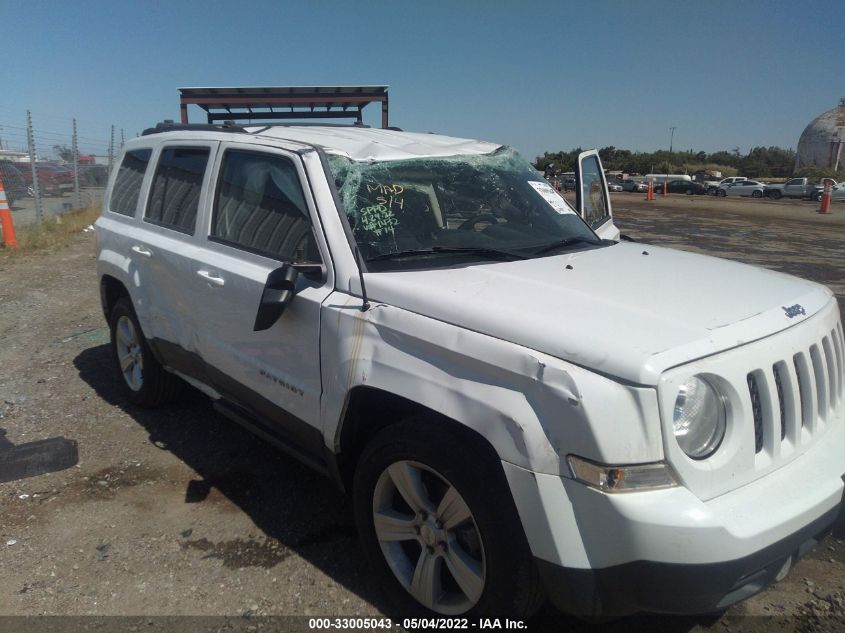 2014 JEEP PATRIOT LATITUDE 1C4NJPFA3ED531432