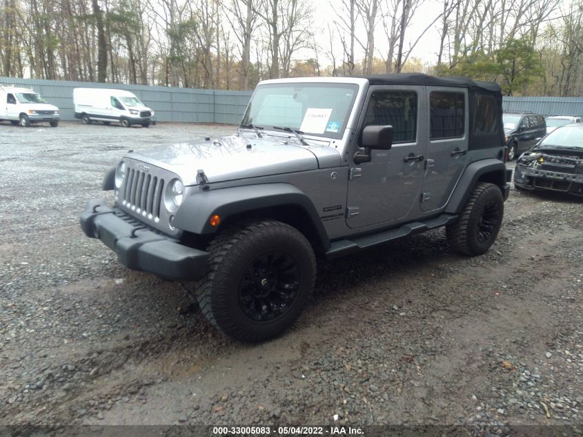 2015 JEEP WRANGLER UNLIMITED SPORT 1C4BJWDGXFL760704