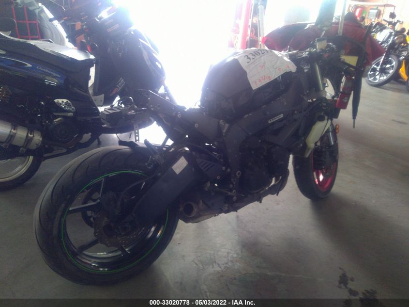 2009 KAWASAKI ZX600 R JKAZX4R1X9A001518