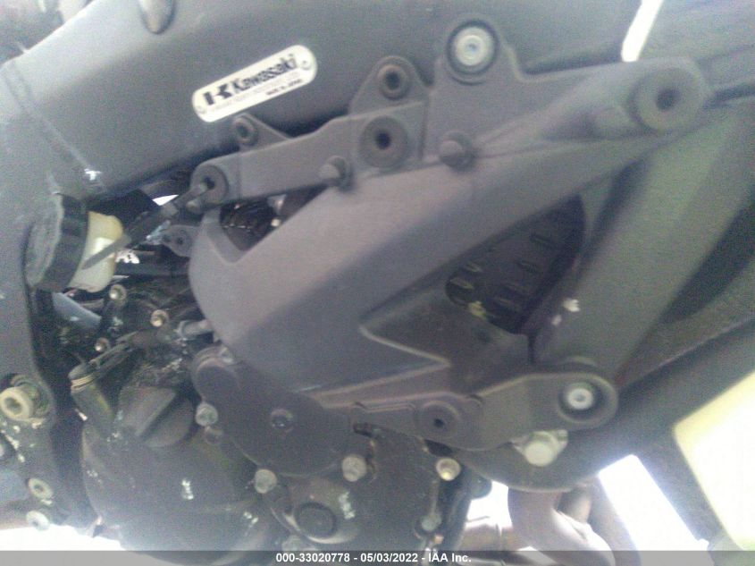 2009 KAWASAKI ZX600 R JKAZX4R1X9A001518