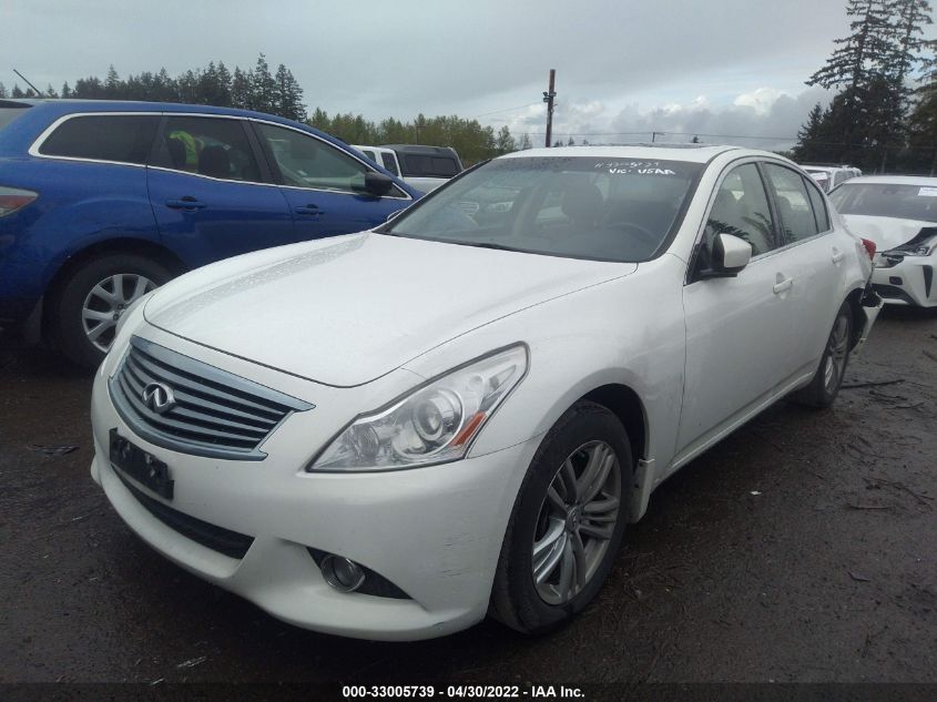 2013 INFINITI G37 SEDAN X JN1CV6AR5DM759288