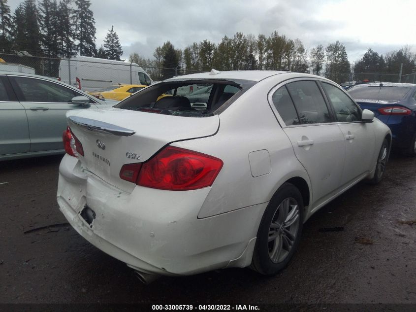 2013 INFINITI G37 SEDAN X JN1CV6AR5DM759288