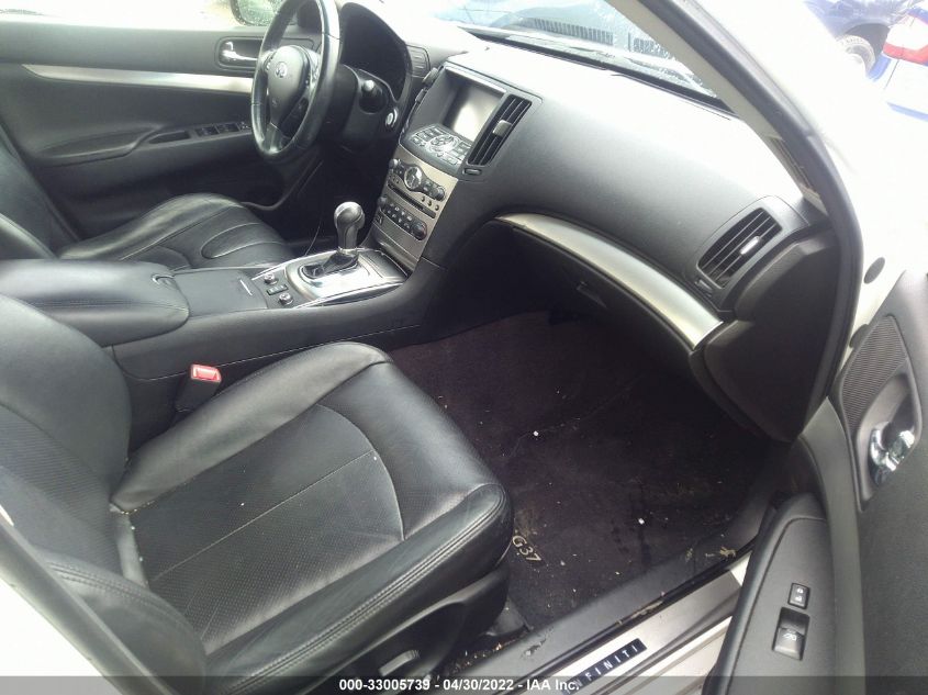2013 INFINITI G37 SEDAN X JN1CV6AR5DM759288