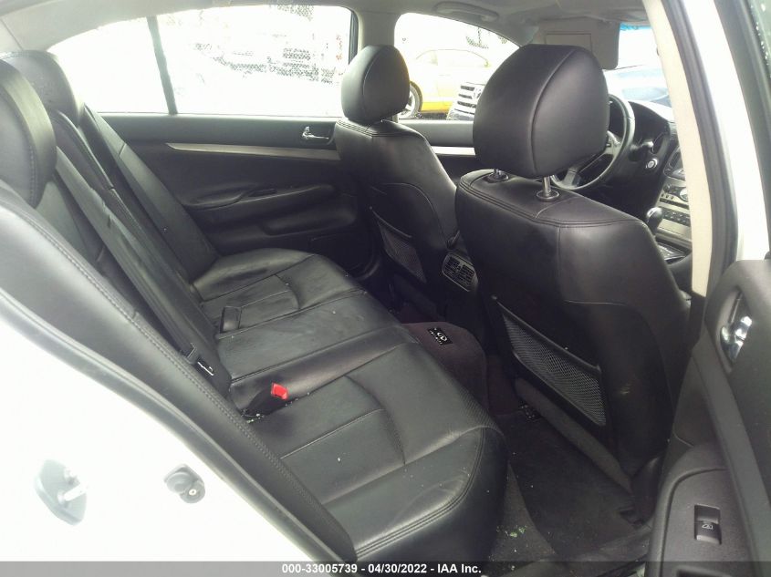 2013 INFINITI G37 SEDAN X JN1CV6AR5DM759288