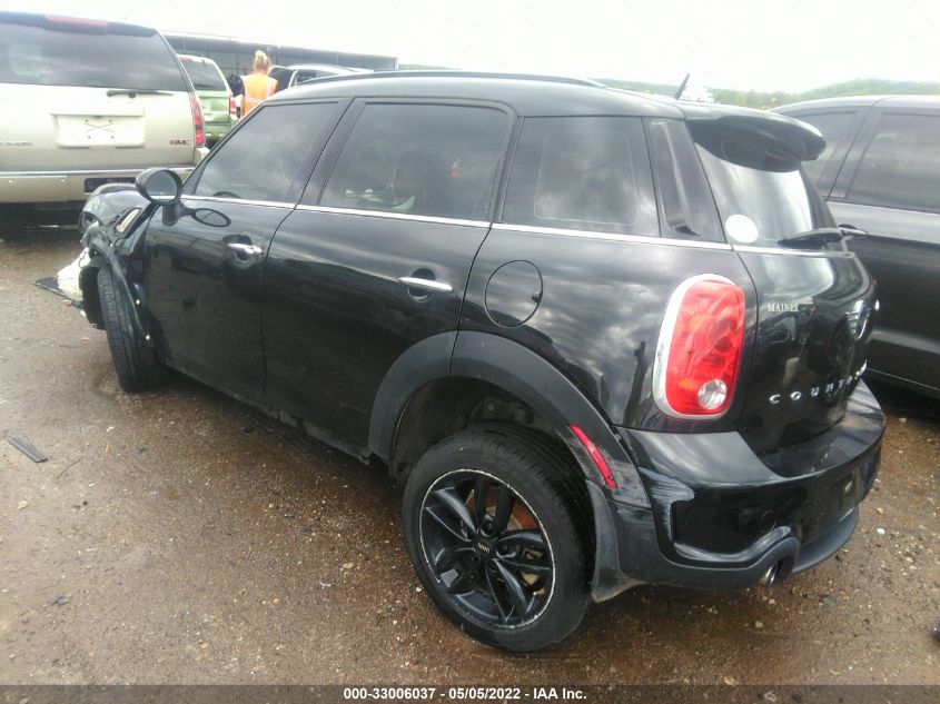 2016 MINI COOPER COUNTRYMAN S WMWZC3C58GWT09405