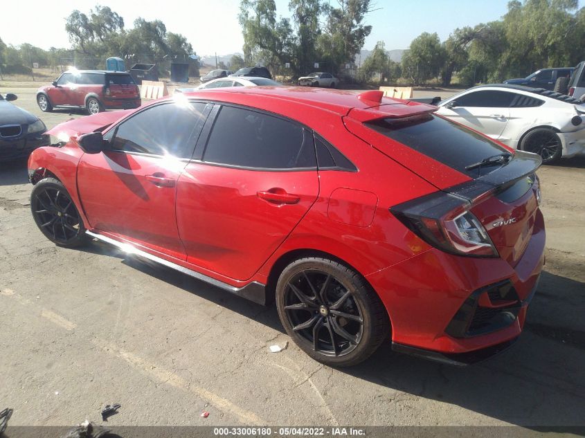 2020 HONDA CIVIC HATCHBACK SPORT SHHFK7H48LU404866