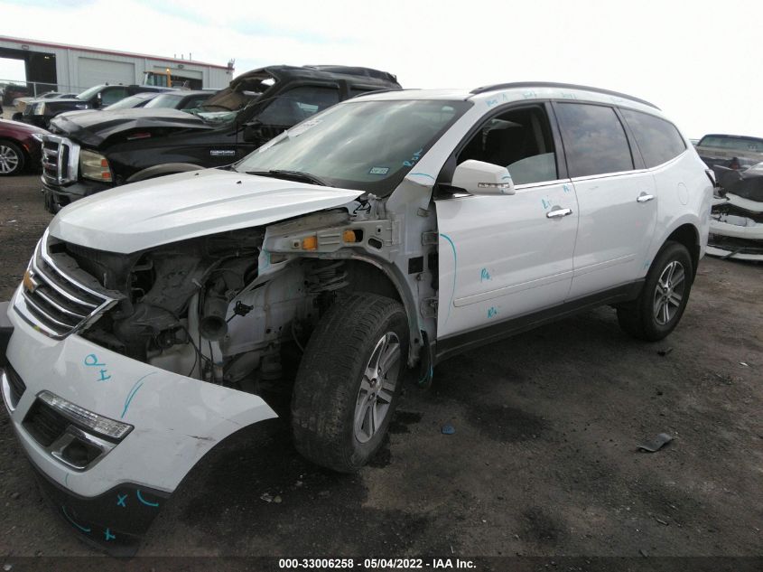 2017 CHEVROLET TRAVERSE LT 1GNKRGKD9HJ256741