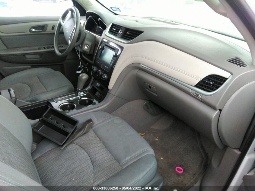 2017 CHEVROLET TRAVERSE LT 1GNKRGKD9HJ256741