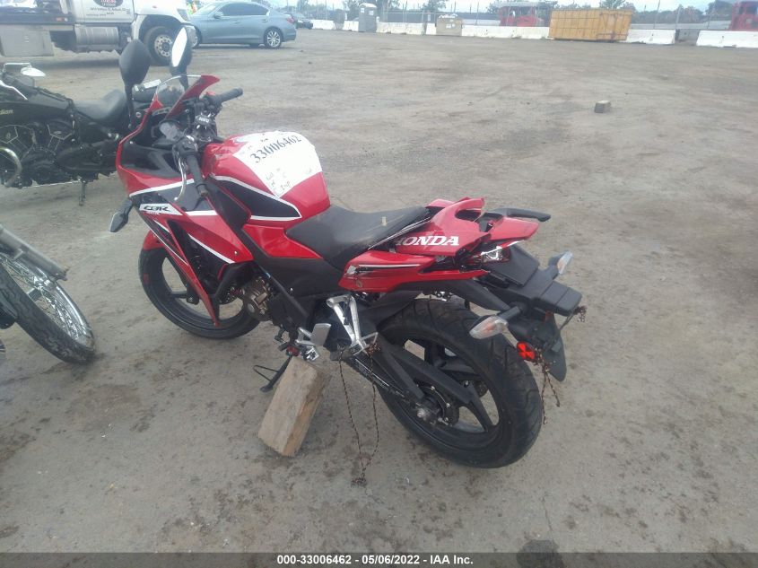 2020 HONDA CBR300 R MLHNC5102L5600337