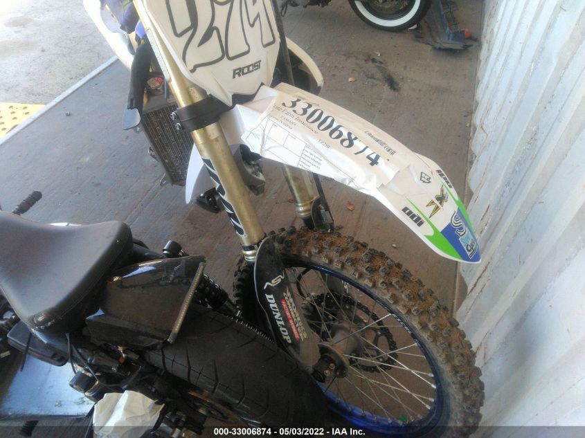 2022 YAMAHA YZ250 F JYACG40C7NA028580