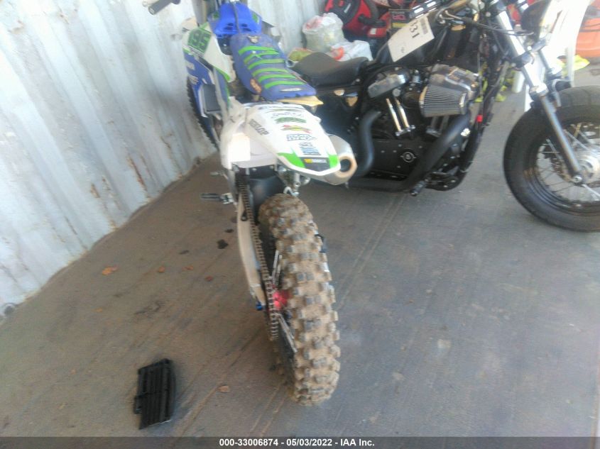 2022 YAMAHA YZ250 F JYACG40C7NA028580