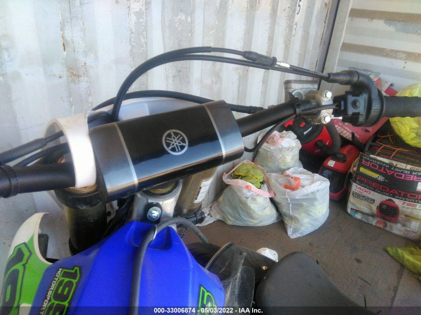 2022 YAMAHA YZ250 F JYACG40C7NA028580