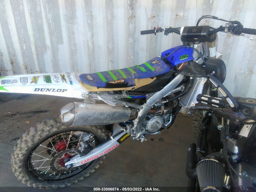 2022 YAMAHA YZ250 F JYACG40C7NA028580