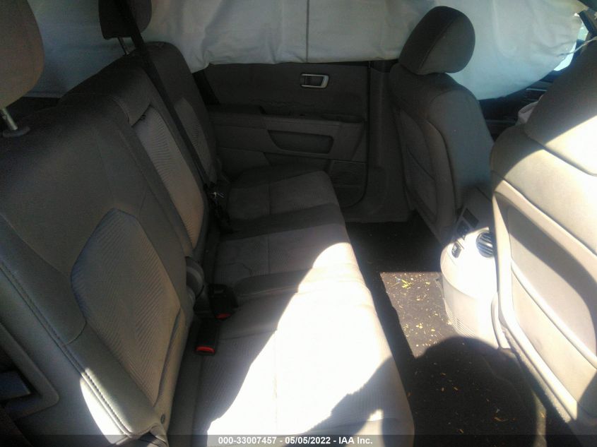 2014 HONDA PILOT LX 5FNYF4H26EB003590