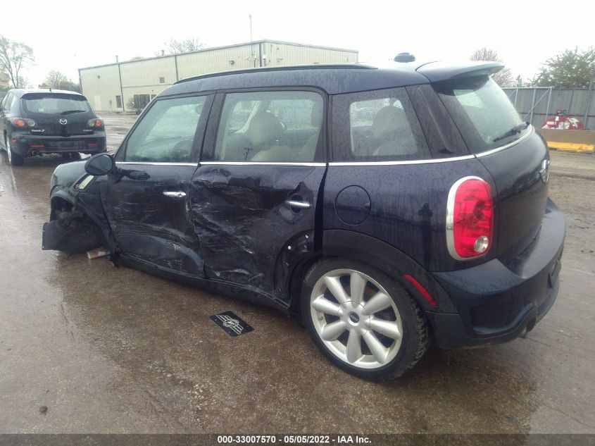 2014 MINI COOPER COUNTRYMAN S WMWZC5C55EWP37800