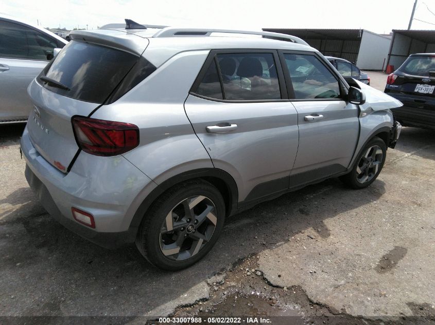 2021 HYUNDAI VENUE SEL KMHRC8A31MU116209