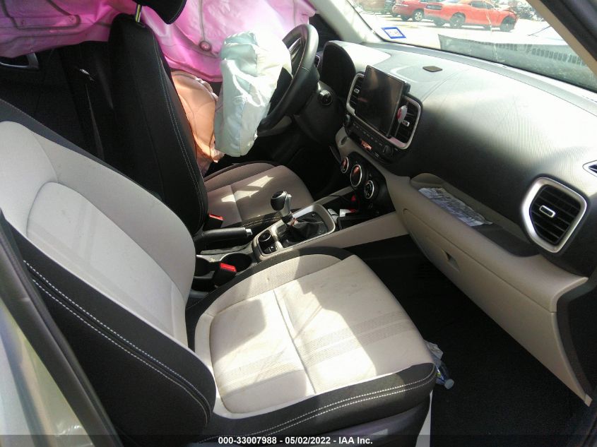 2021 HYUNDAI VENUE SEL KMHRC8A31MU116209