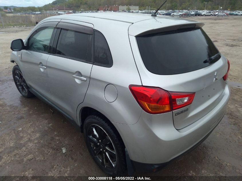2015 MITSUBISHI OUTLANDER SPORT ES 4A4AR3AU6FE014793