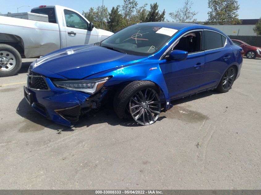 2020 ACURA ILX PKG 19UDE2F86LA001214