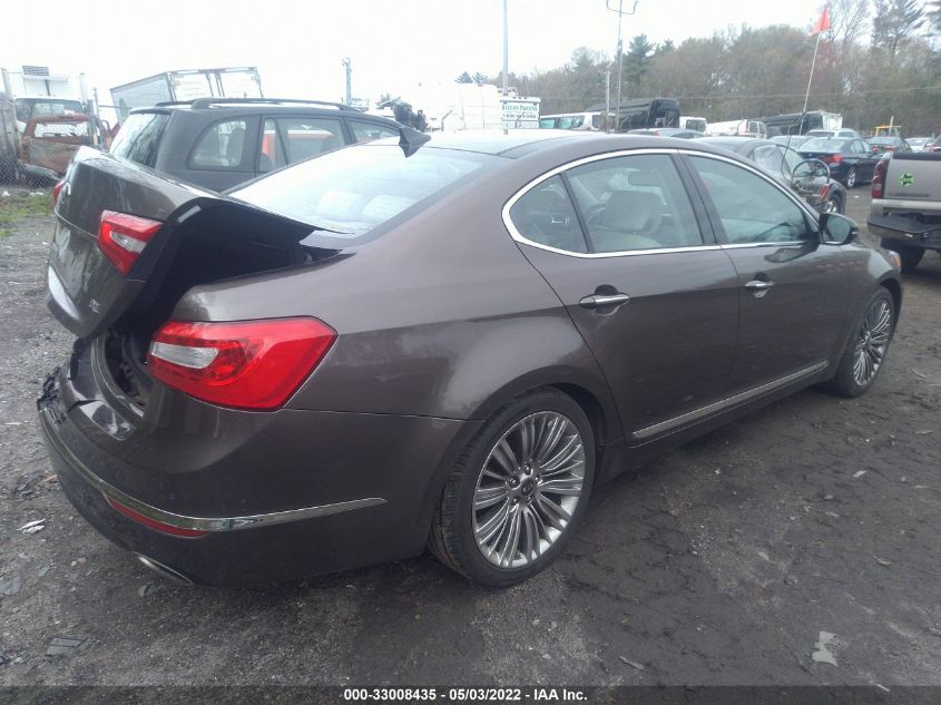 2014 KIA CADENZA LIMITED KNALN4D74E5145272