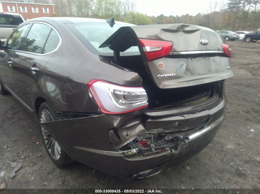 2014 KIA CADENZA LIMITED KNALN4D74E5145272