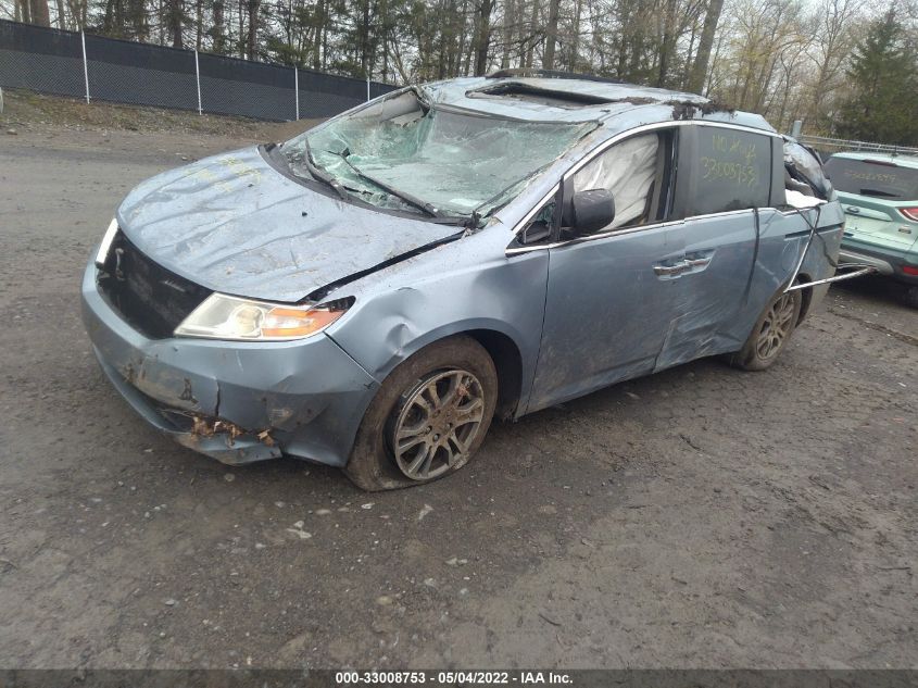 2013 HONDA ODYSSEY EX-L 5FNRL5H68DB080112