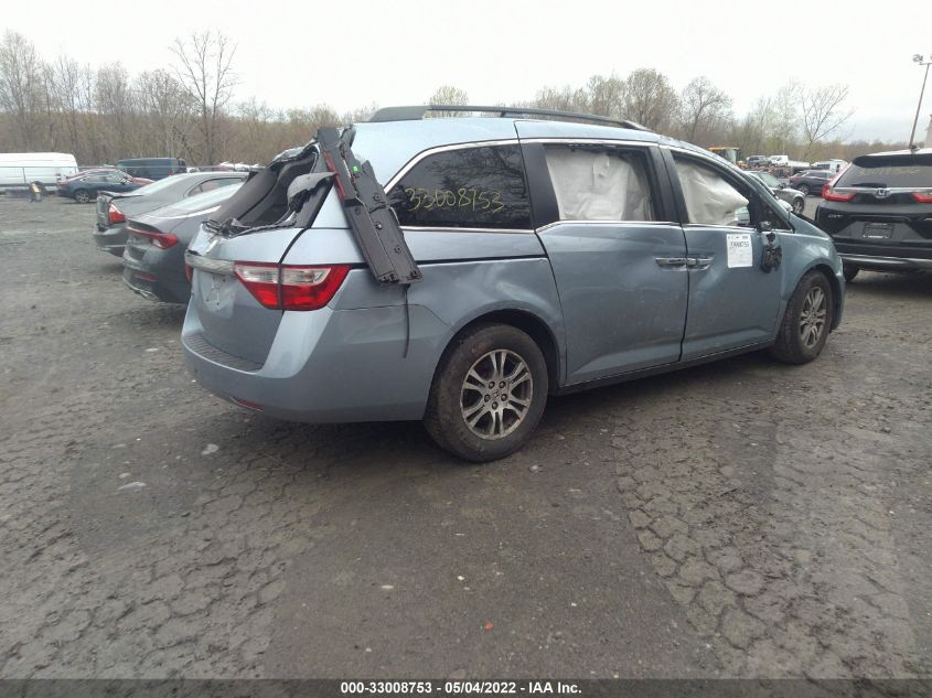 2013 HONDA ODYSSEY EX-L 5FNRL5H68DB080112