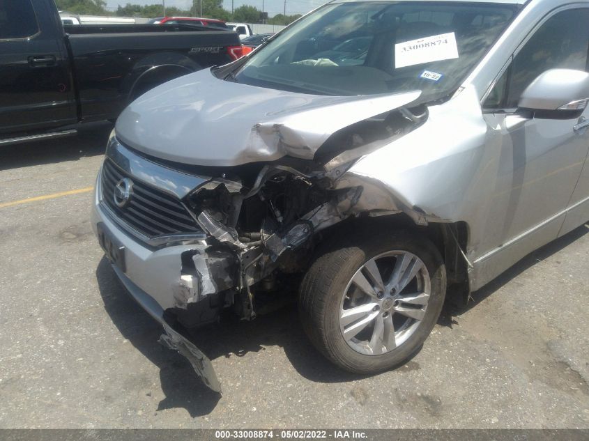 2013 NISSAN QUEST SL JN8AE2KP6D9063900
