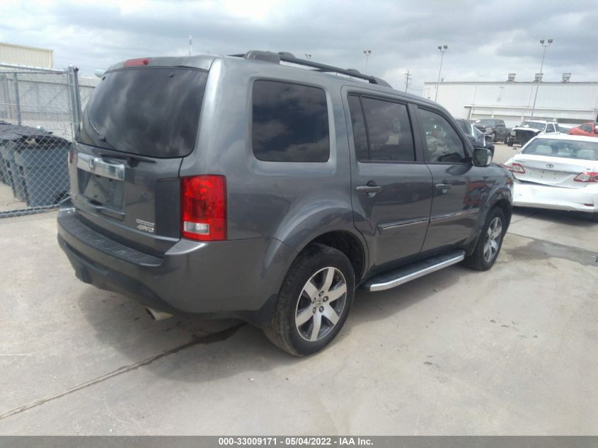 2013 HONDA PILOT TOURING 5FNYF4H94DB026992