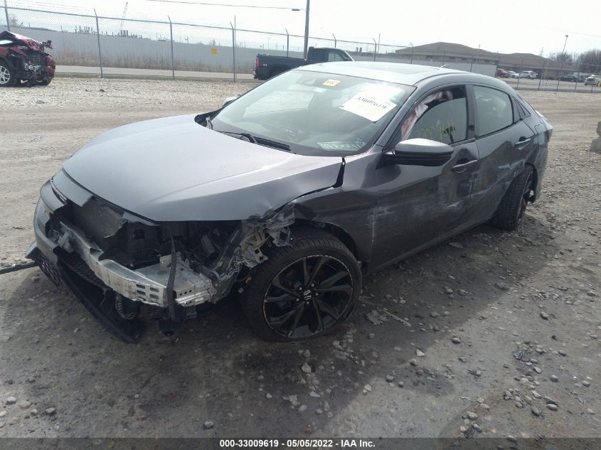 2018 HONDA CIVIC HATCHBACK SPORT TOURING SHHFK7H96JU214833