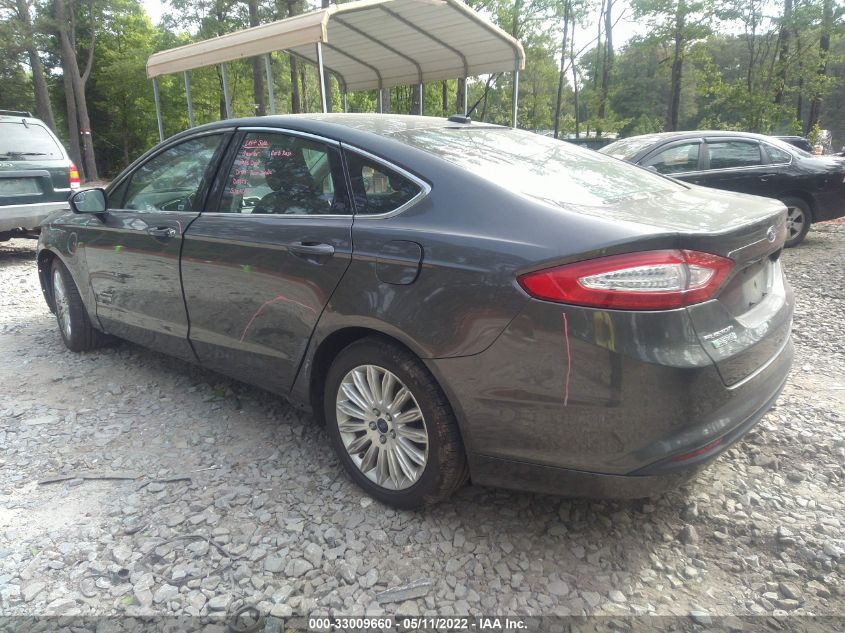 2016 FORD FUSION ENERGI SE LUXURY 3FA6P0PU9GR144919