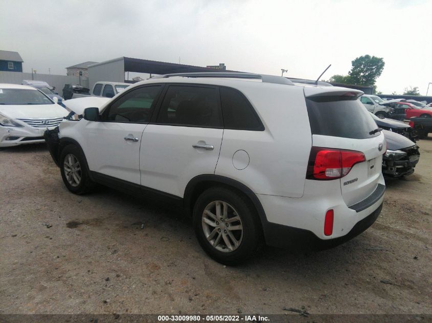 2014 KIA SORENTO LX 5XYKT4A69EG482477